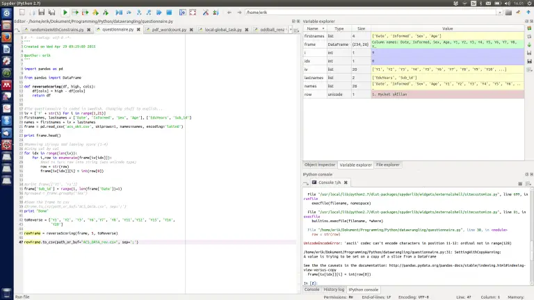 python studio like rstudio